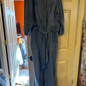 Cutesy Lane Bryant Denim Jumpsuit with Belt 💞